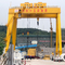 Pórtico montado Crane For Lifting Container do recipiente do controle da cabine trilho de 50 toneladas