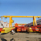 A3 exterior 20 toneladas de período 30M Single Girder Gantry Crane With Electric Hoist